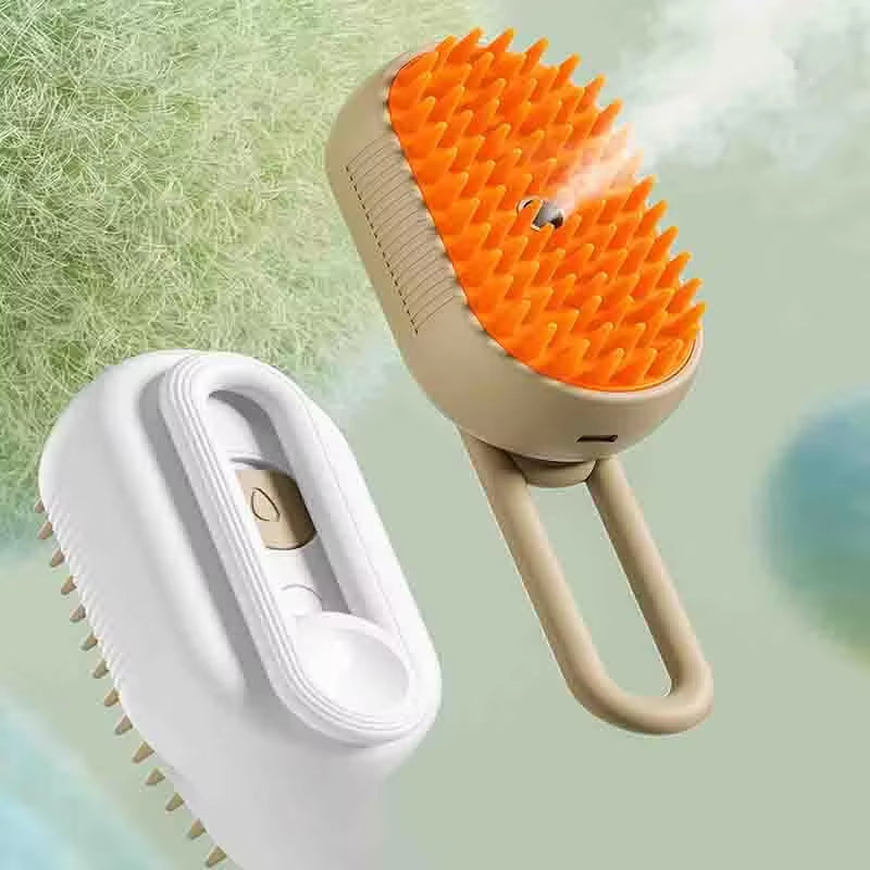 Say Goodbye to Mats & Tangles: How a Cat Steam Brush Makes Detangling Gentle
